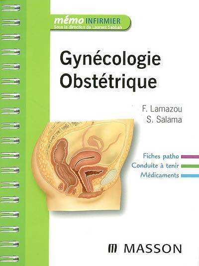 Gynécologie obstétrique - Frédéric Lamazou - Livre