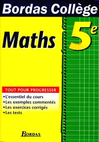 Maths 5e - Jean-Luc Romet - Livre