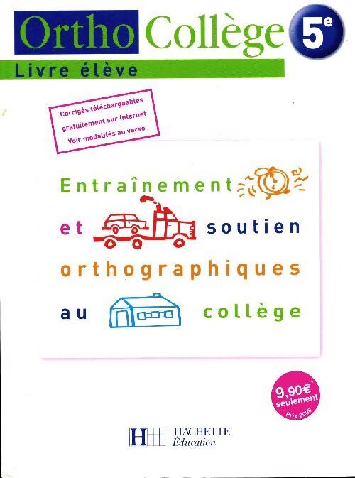 Ortho collège 5e - Daniel Berlion - Livre