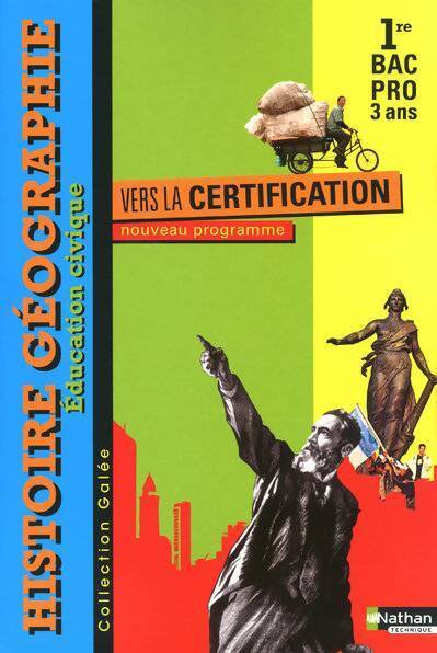 Histoire-géographie-Éducation civique  1ère bac pro - Jean-Claude Cavalière - Livre