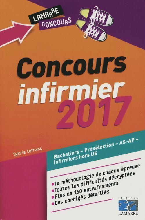 Concours infirmier 2017 - Sylvie Lefranc - Livre