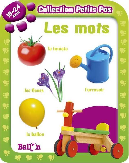 Les mots 18-24 mois - Collectif - Livre