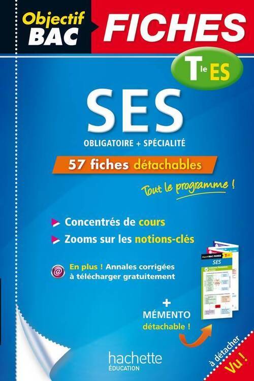 SES Terminales ES - Olivier Thierry - Livre