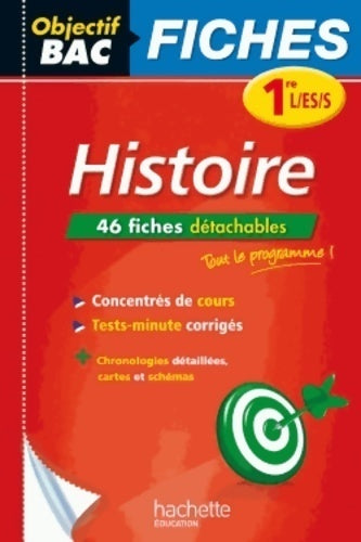 Histoire 1ères L, ES, S - Stéphane Genet - Livre