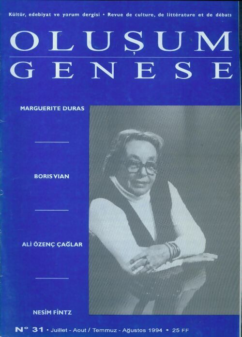 Olusum/Genese n°31 - Collectif - Livre