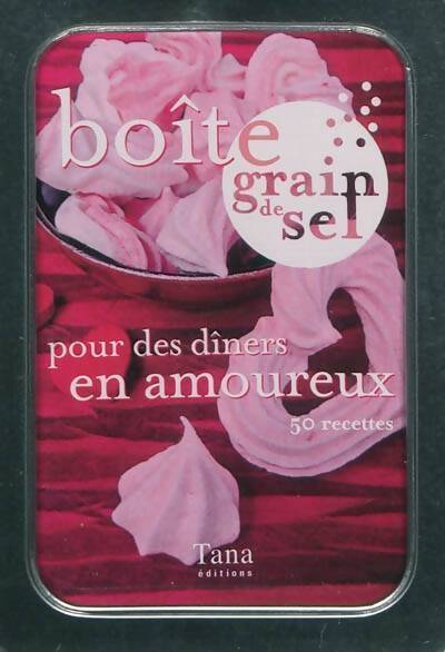 Boîte grain de sel pour des dîners en amoureux - Collectif - Livre
