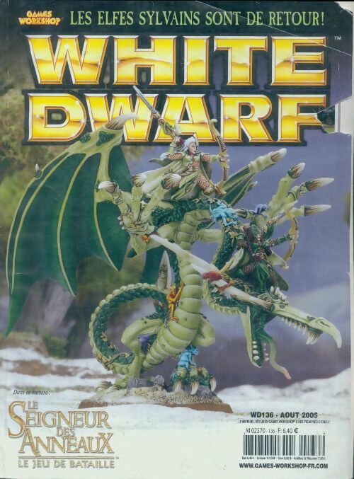 White dwarf n°136 : Le Seigneur des Anneaux - Collectif - Livre