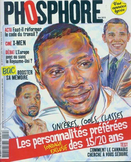 Phosphore n°419 : Les personnalités préférées des 15/20 ans - Collectif - Livre