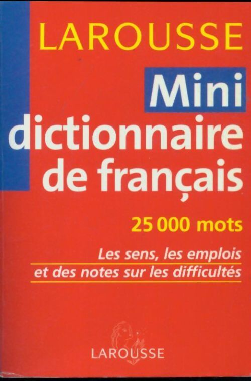 Mini dictionnaire de français - Inconnu - Livre