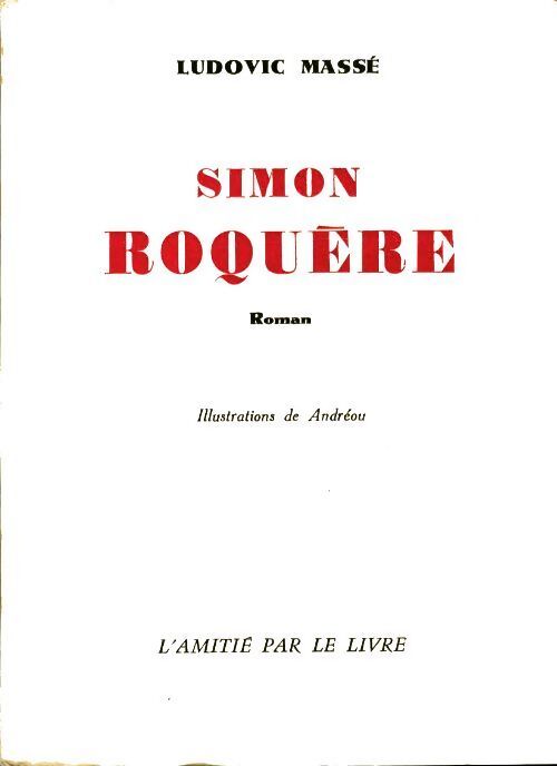 Simon Bouquère - Ludovic Massé - Livre