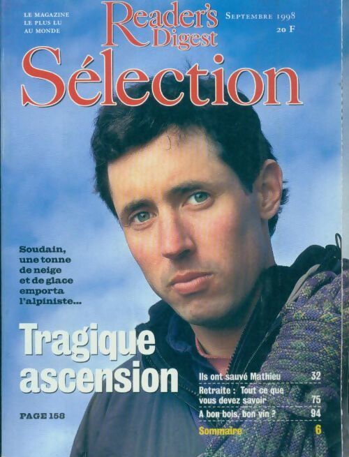 Reader's digest sélection Septembre 1998 - Collectif - Livre