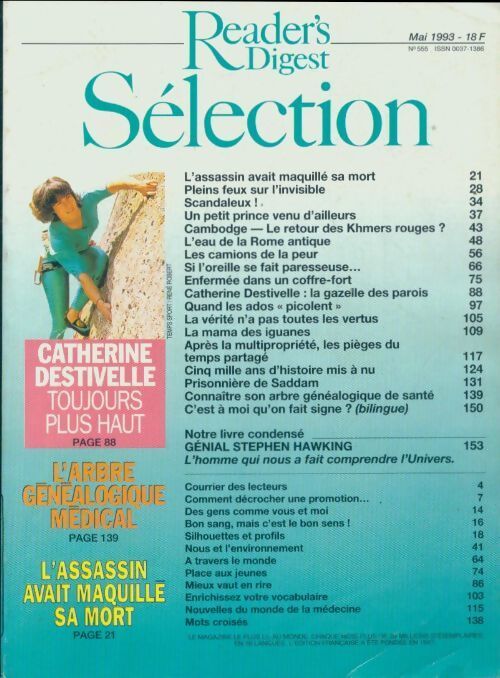 Reader's digest sélection n°555 - Collectif - Livre