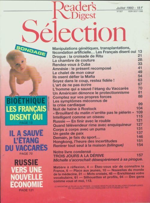 Reader's digest sélection n°557 - Collectif - Livre