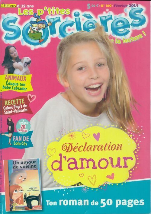 Les p'tites sorcières n°160 : Déclaration d'amour - Collectif - Livre