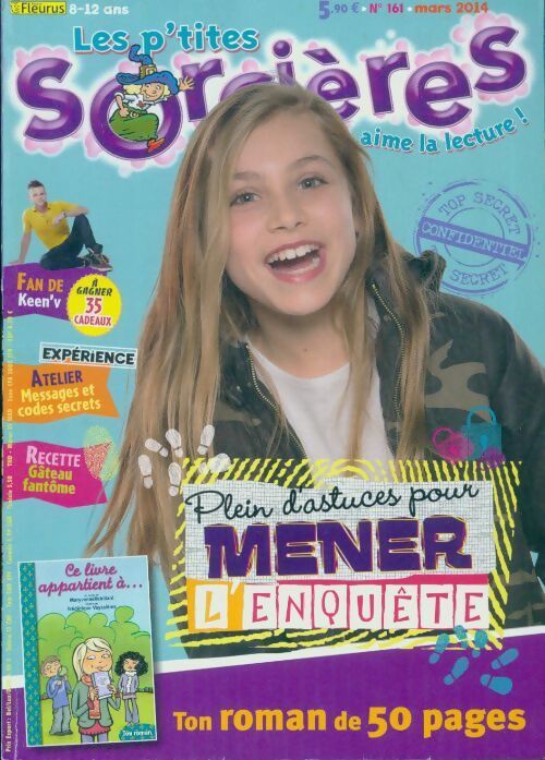 Les p'tites sorcières n°161 : Plein d'astuces pour mener l'enquête - Collectif - Livre