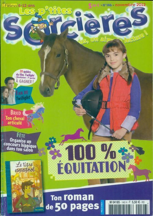 Les p'tites sorcières n°146 : 100% équitation - Collectif - Livre