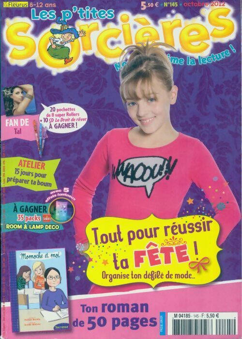 Les p'tites sorcières n°145 : Tout pour réussir ta fête - Collectif - Livre