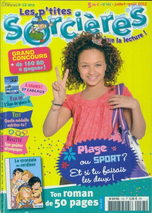 Les p'tites sorcières n°143 : Plage ou sport ? - Collectif - Livre