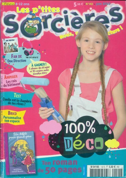 Les p'tites sorcières n°142 : 100% déco - Collectif - Livre