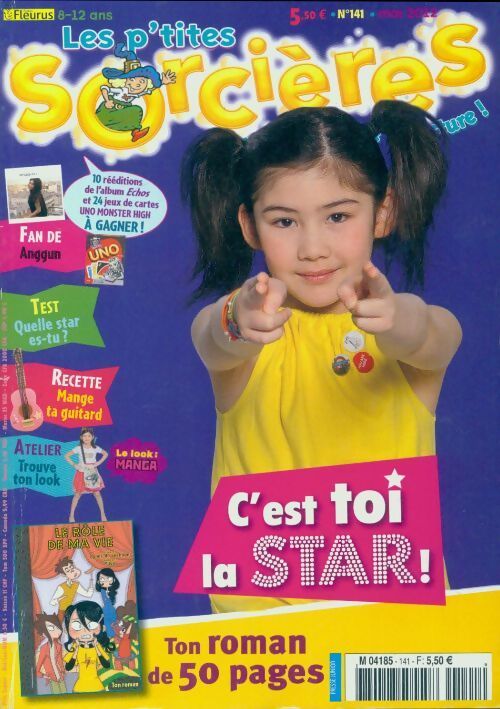 Les p'tites sorcières n°141 : C'est toi la star ! - Collectif - Livre
