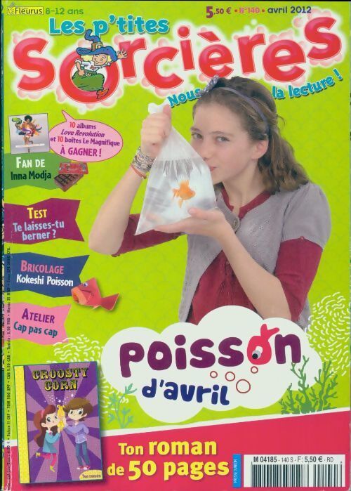 Les p'tites sorcières n°140 : Poisson d'avril - Collectif - Livre