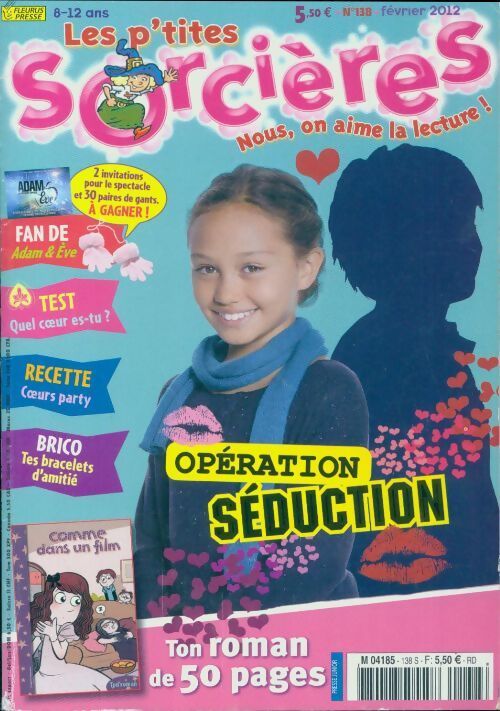 Les p'tites sorcières n°138 : Opération séduction - Collectif - Livre