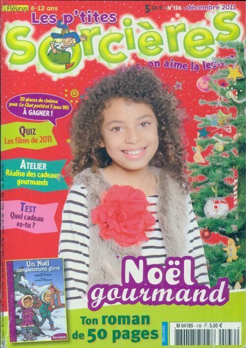 Les p'tites sorcières n°136 : Noël gourmand - Collectif - Livre