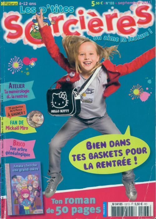 Les p'tites sorcières n°133 : Bien dans tes baskets pour la rentrée ! / Amaïa cherche une grand-mère - Collectif - Livre