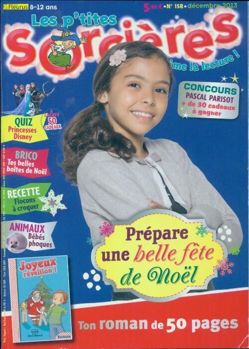 Les p'tites sorcières n°158 : Prépare une belle fête de Noël - Collectif - Livre