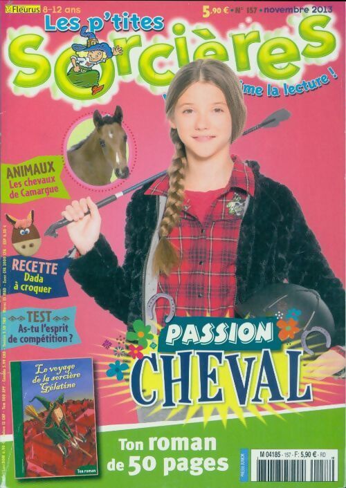 Les p'tites sorcières n°157 : Passion cheval - Collectif - Livre