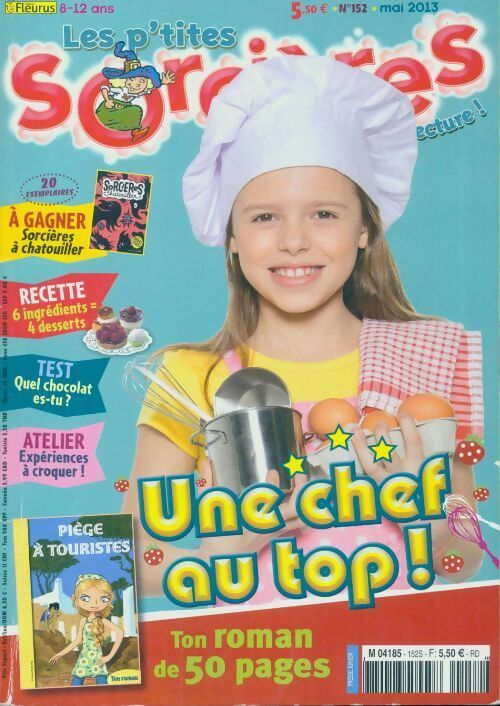 Les p'tites sorcières n°152 : Une chef au top ! - Collectif - Livre
