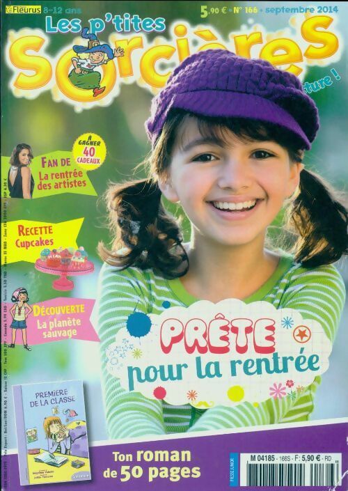 Les p'tites sorcières n°166 : Prête pour la rentrée - Collectif - Livre