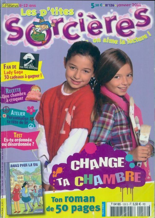 Les p'tites sorcières n°126 : Change ta chambre / Amies pour la vie - Collectif - Livre
