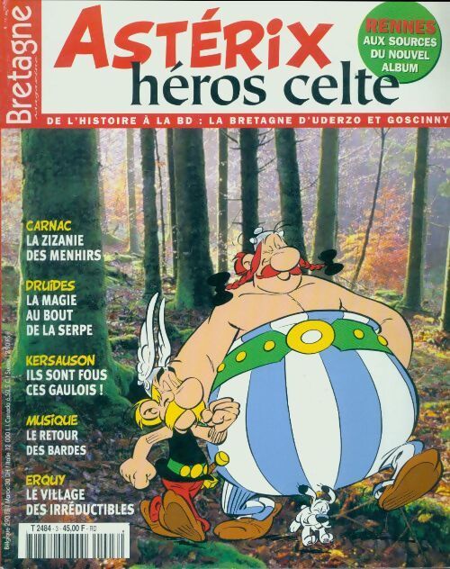 Bretagne magazine hors série n°3 : Asterix héros celte - Collectif - Livre