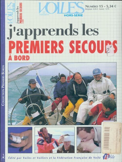 J'apprends les premiers secours à bord - Collectif - Livre