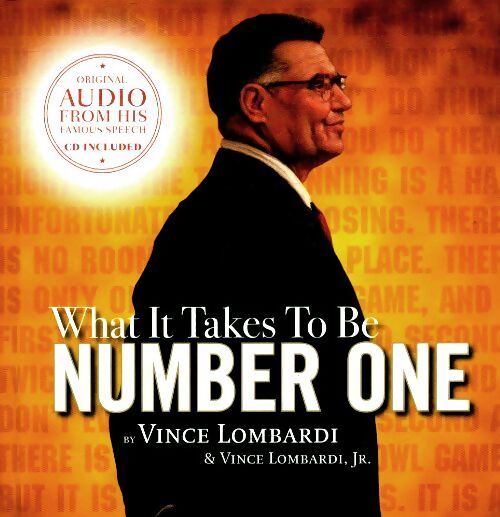 What it takes to be number one  - Vince Lombardi - Livre