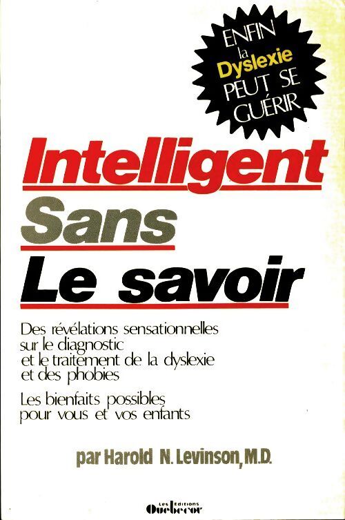 Intelligent sans le savoir - Harold N Levinson - Livre