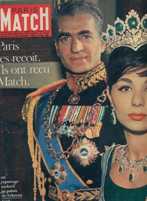 Paris Match n°653 : Paris les reçoit, ils ont reçu Match - Collectif - Livre