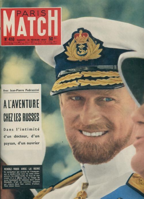 Paris Match n°410 : A l'aventure chez les russes - Collectif - Livre