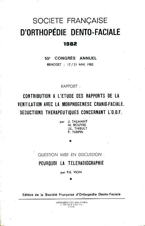 55e congrès de la société française d'orthopédie dento-faciale - Collectif - Livre