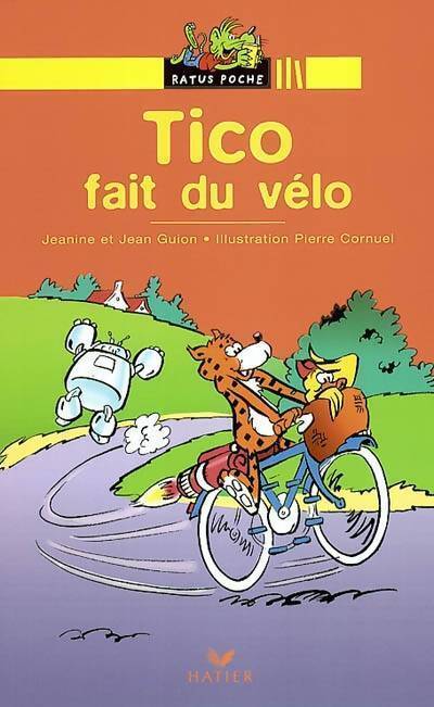Tico fait du vélo - Jean Guion - Livre