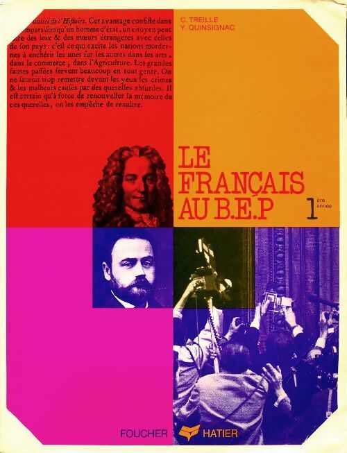 Le français au BEP 1 - C Treille - Livre