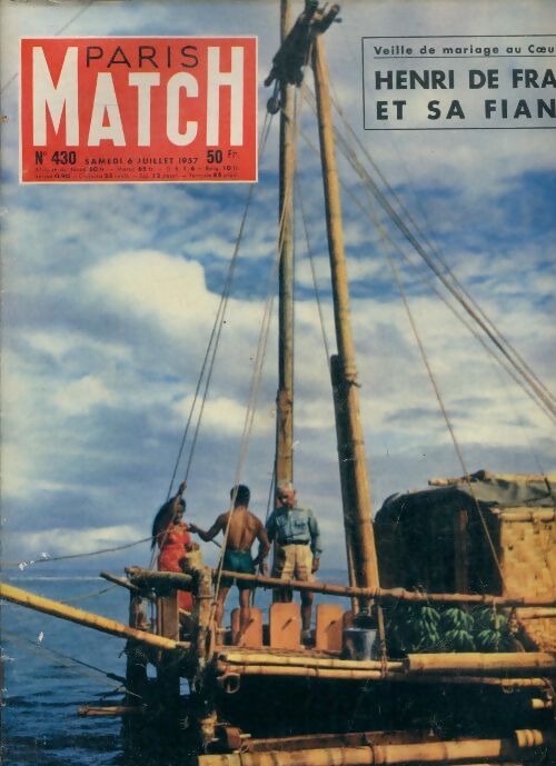 Paris Match n°430 : Henri de France et sa fiancée - Collectif - Livre