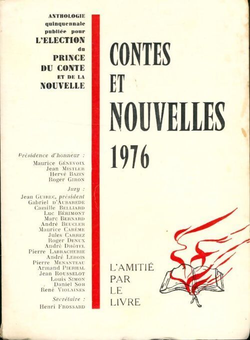 Contes et nouvelles 1976 - Collectif - Livre