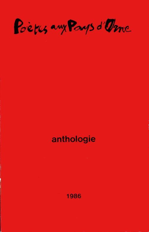 Poètes aux pays d'Orne anthologie - Collectif - Livre