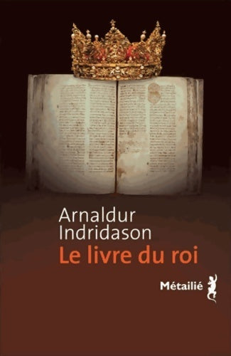 Le livre du roi - Arnaldur Indridason - Livre