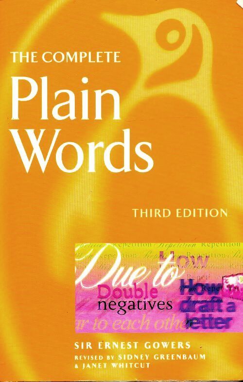 The complete plain words - Sir Ernest Gowers - Livre