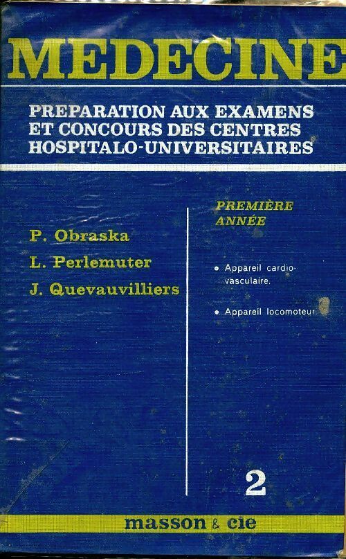 Médecine 1ère année Tome II - Collectif - Livre
