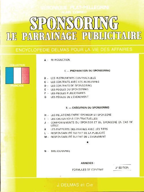 Sponsoring, le parrainage publicitaire - Collectif - Livre