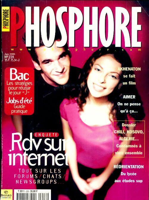 Phosphore n°228 : Rdv sur internet - Collectif - Livre